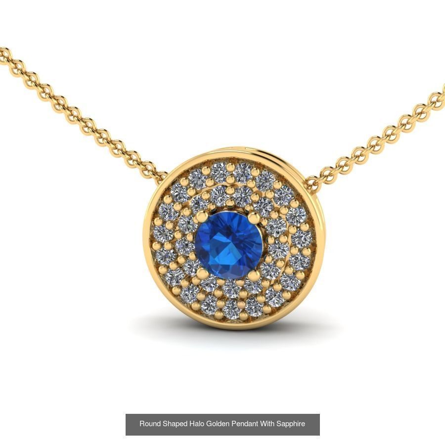 3DM 107 GEMSTONE STUD PENDANT FILES 3D Model Collection_21