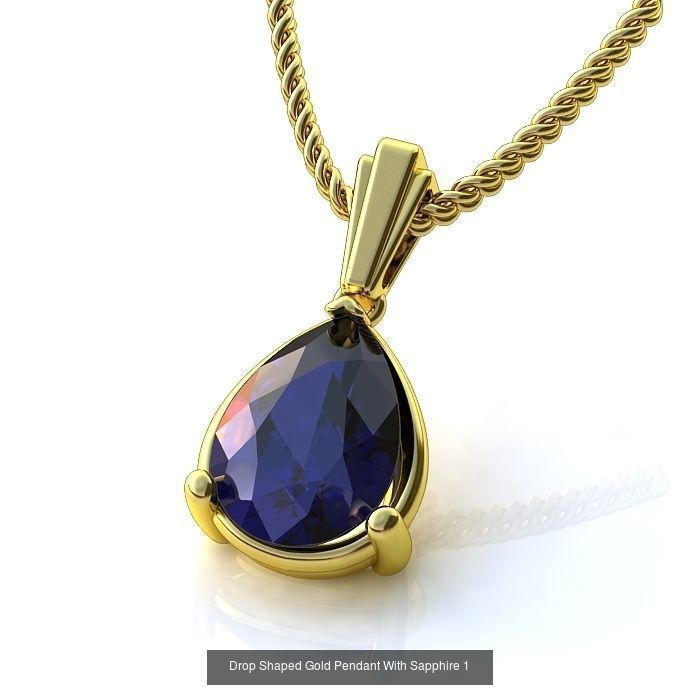 3DM 107 GEMSTONE STUD PENDANT FILES 3D Model Collection_109