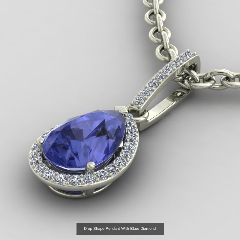 3DM 107 GEMSTONE STUD PENDANT FILES 3D Model Collection_18