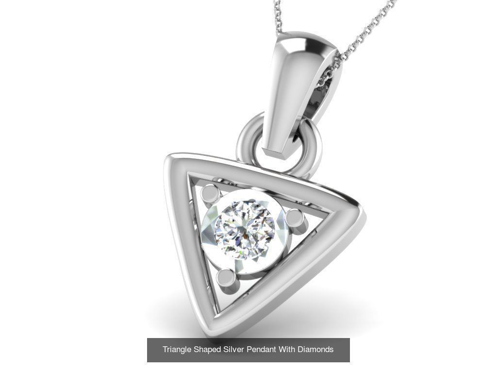 3DM 107 GEMSTONE STUD PENDANT FILES 3D Model Collection_81