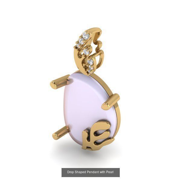 3DM 107 GEMSTONE STUD PENDANT FILES 3D Model Collection_37