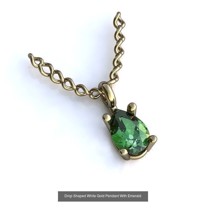 3DM 107 GEMSTONE STUD PENDANT FILES 3D Model Collection_117