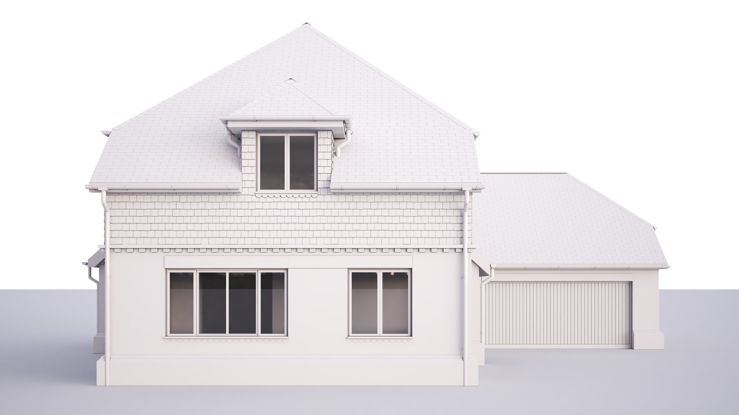 British House Heatherlea P3 3D model_2