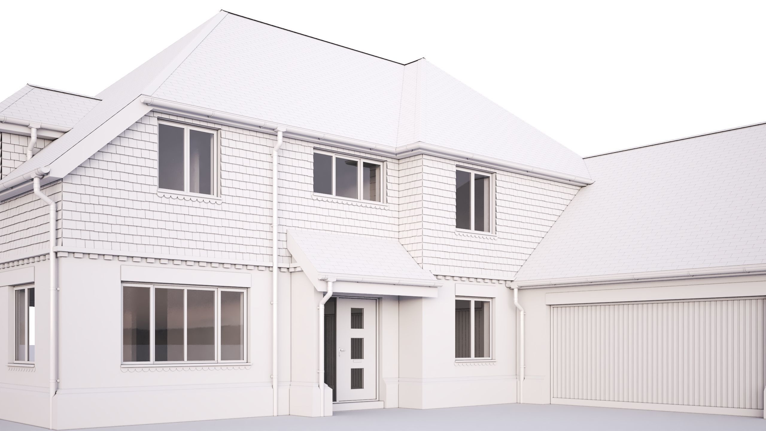 British House Heatherlea P3 3D model_1