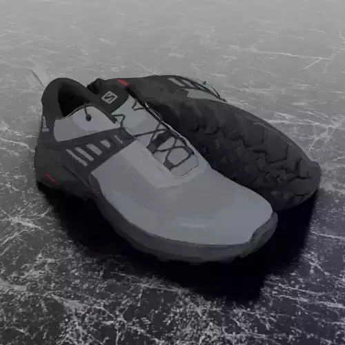 SALOMON X RAISE HIKING SHOES 3D - GRAY - BLACK