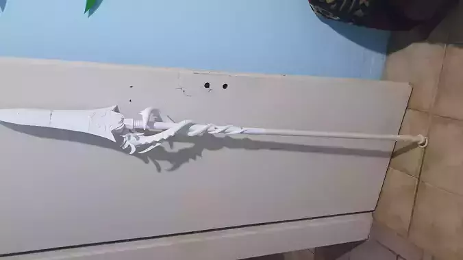 genshin impact Dragon Bane lance