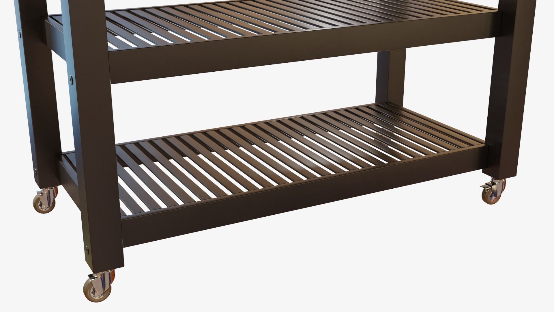 Kitchen Cart Low-poly 3D model_9