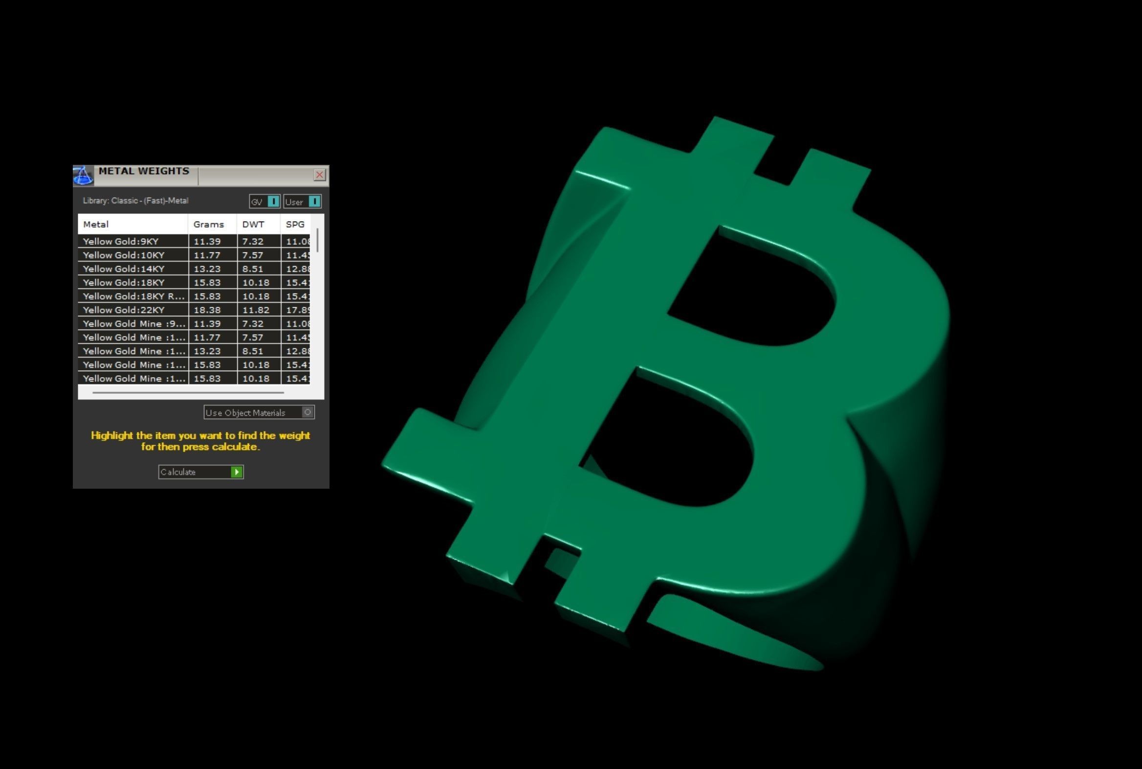 Bitcoin Gents Signet Ring 3D print model_5