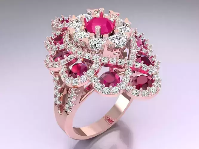 Diamond Ring - Womens Rings - N3383