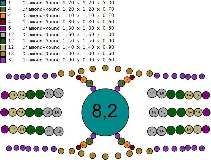 Woman Solitaire Ring 1021 3D print model_9