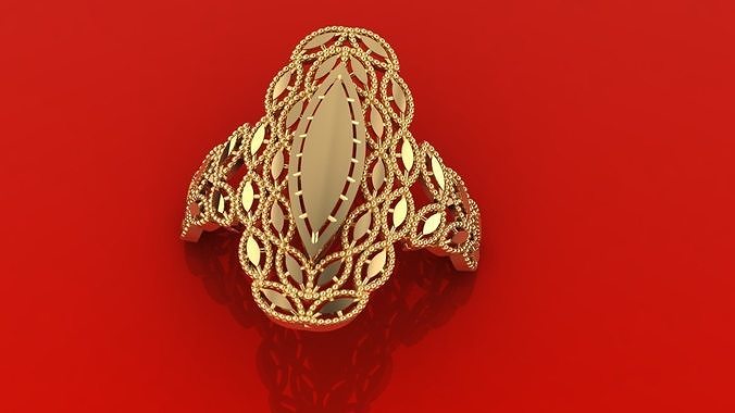 ladies rings 3D print model