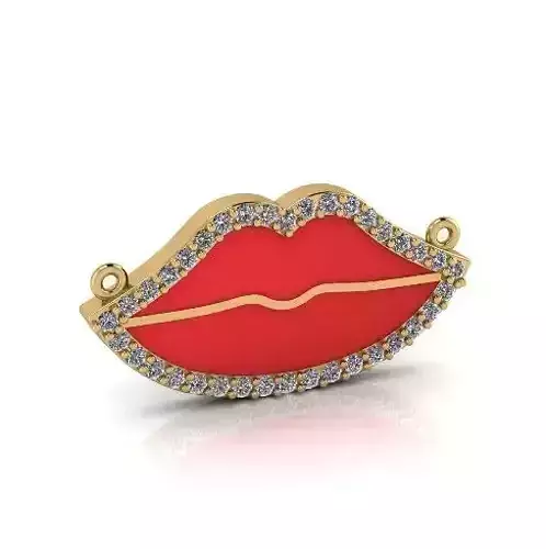 Lips pendant Model 3912