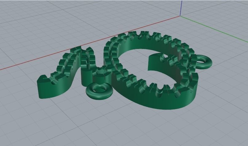 Pendant Or Model 3911 3D print model_3