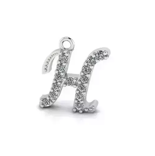 Pendant letter R Model 3904