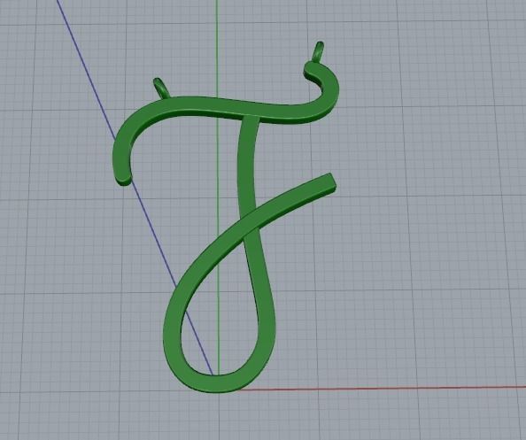 Pendant Model 3894 3D print model_2