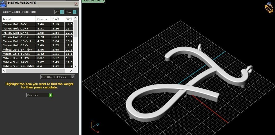 Pendant Model 3894 3D print model_7