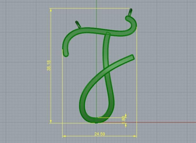 Pendant Model 3894 3D print model_5