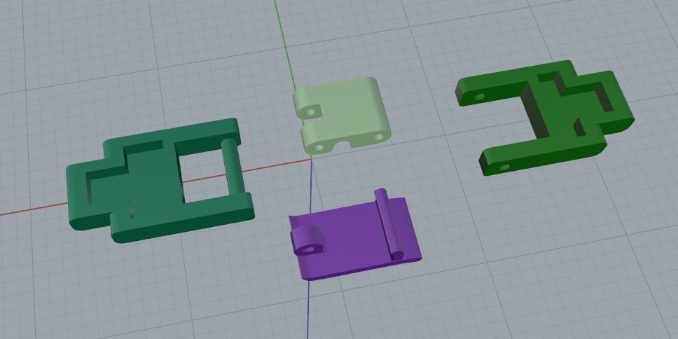 Bracelet lock Model 3886 3D print model_3