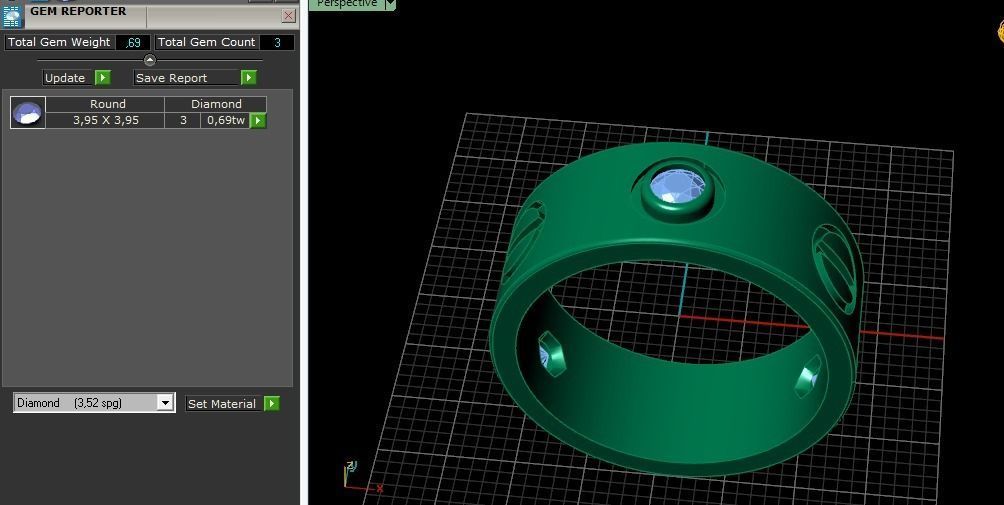 Ring bolt Model 3884 3D print model_8