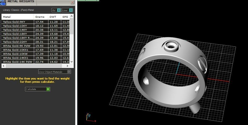 Ring bolt Model 3884 3D print model_7