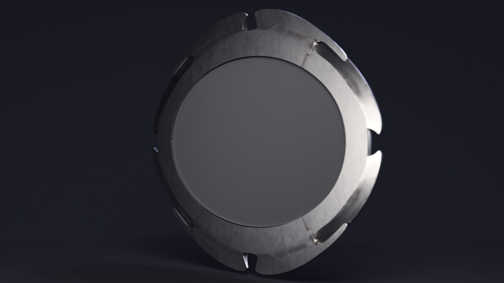 H R Giger Oval Mirror Printable 3D Model 3D print model_24