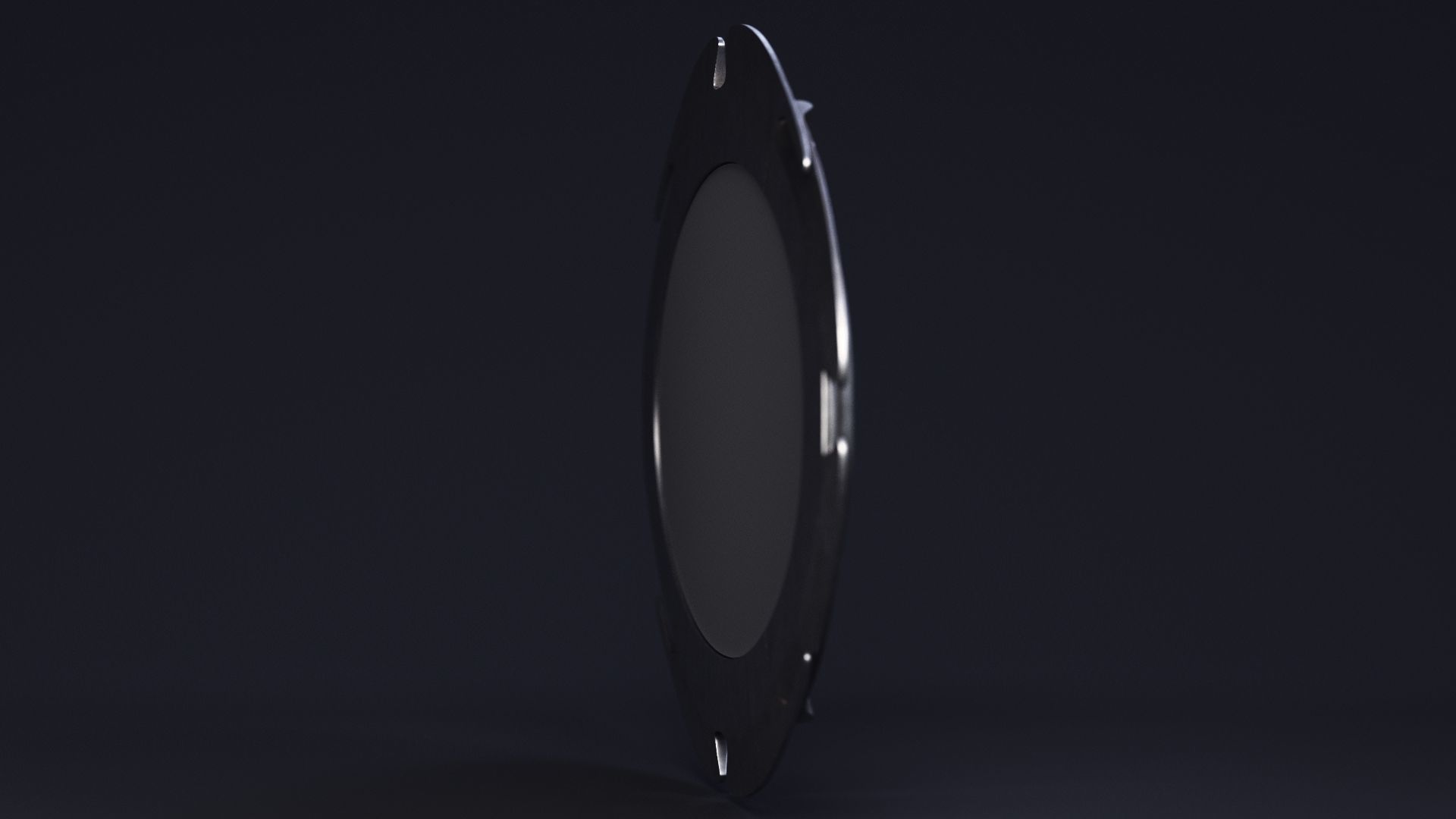 H R Giger Oval Mirror Printable 3D Model 3D print model_23