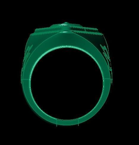 freemasonry eye ring 3D print model_13