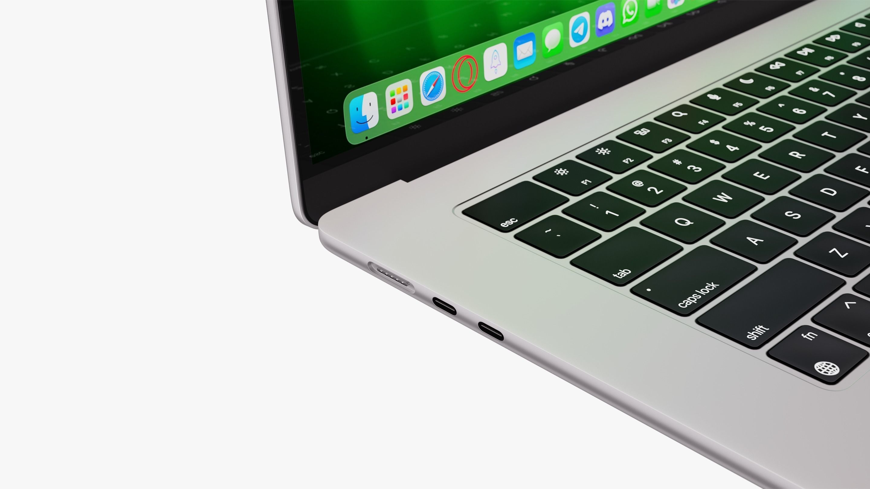 Apple MacBook Air 15 inch Collection 2023 With Magic Mouse 3D model_46