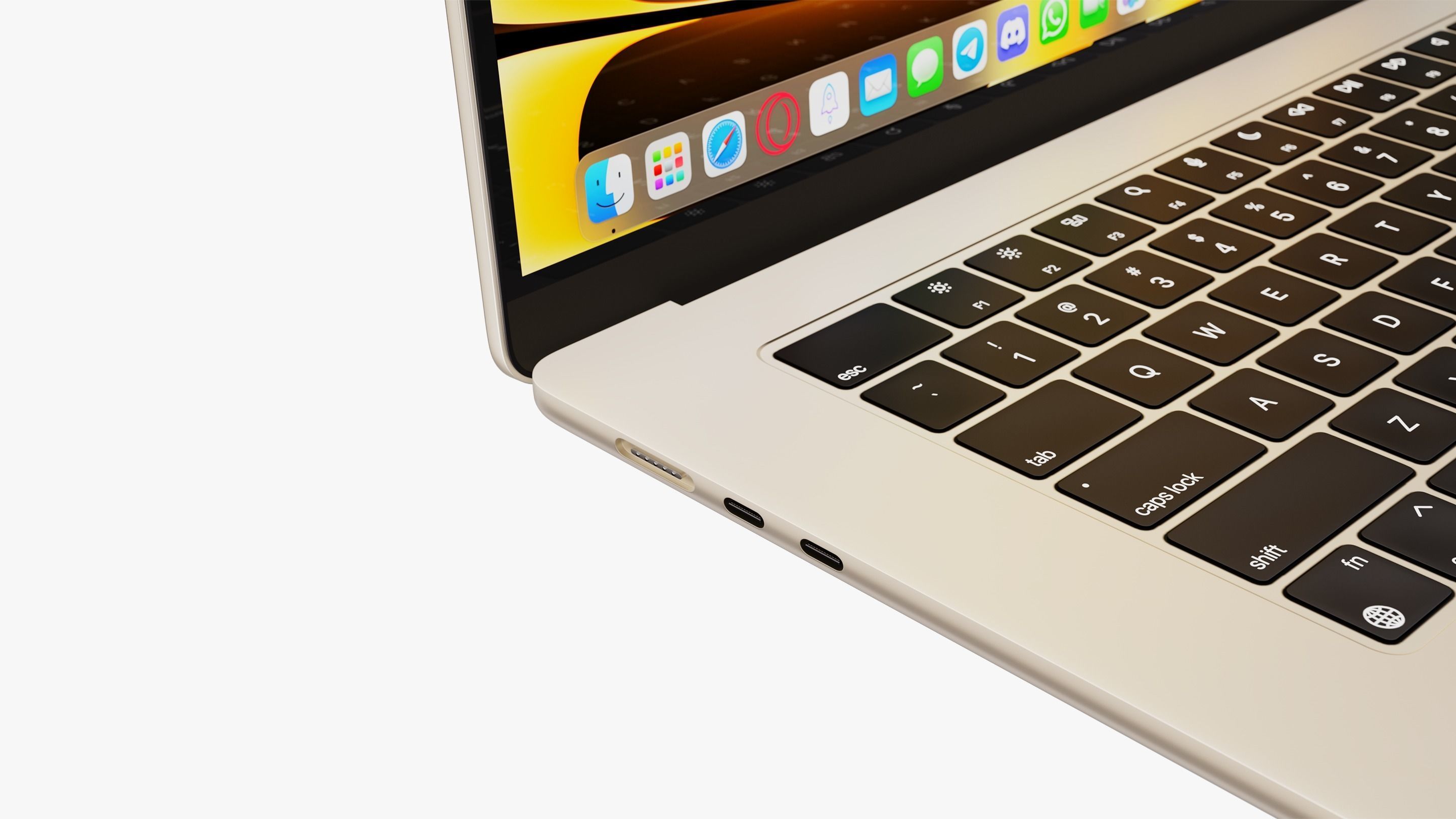 Apple MacBook Air 15 inch Collection 2023 With Magic Mouse 3D model_36