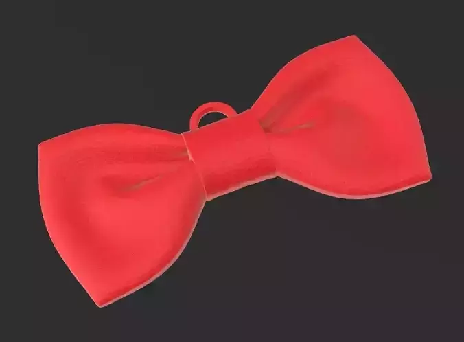 Bow Tie Pendant Keychain Necklace Charm