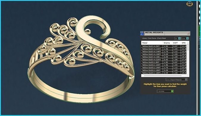 LADIES RINGS  3D print model