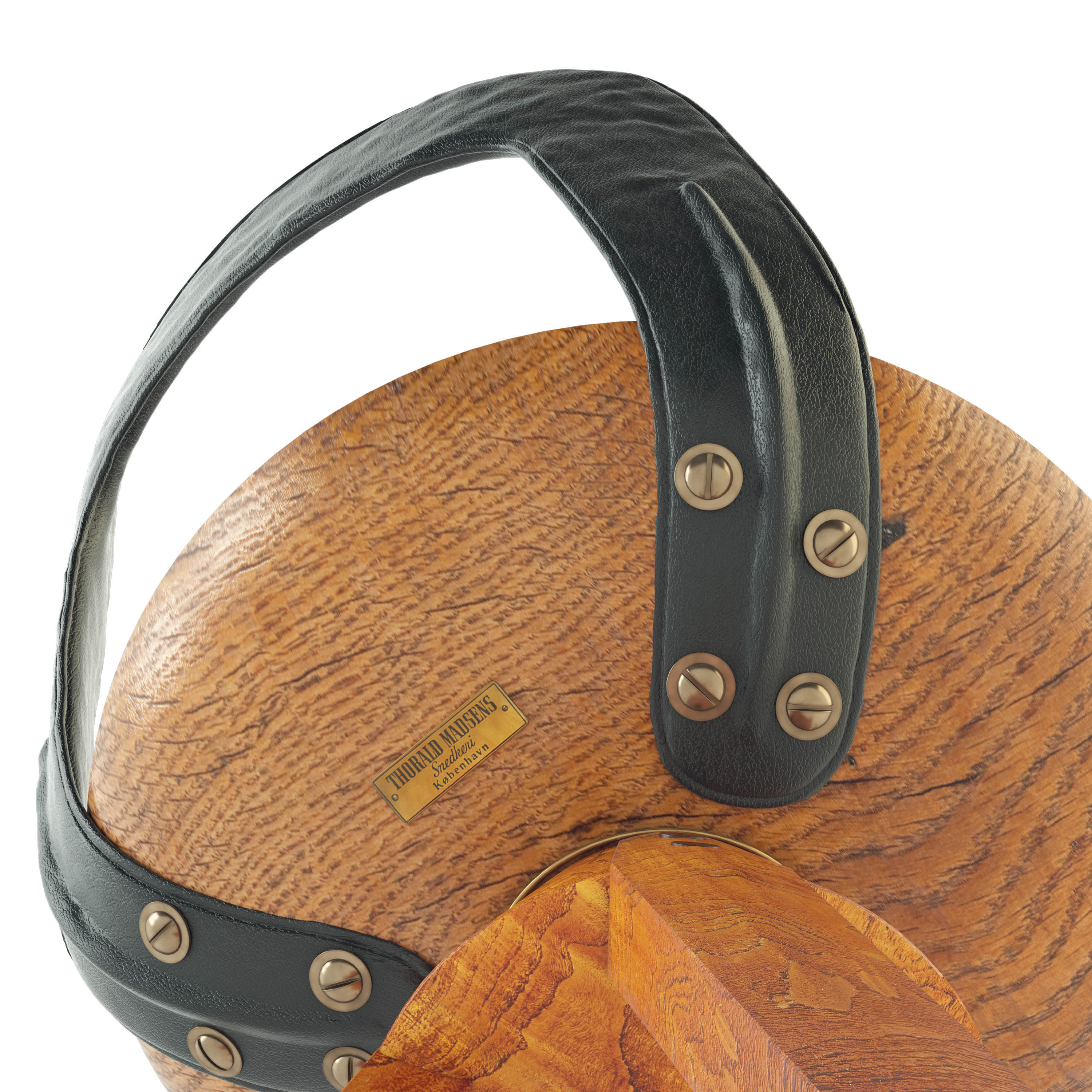 Swivel Stool by Tove and Edvard Kindt-Larsen 3D model_2