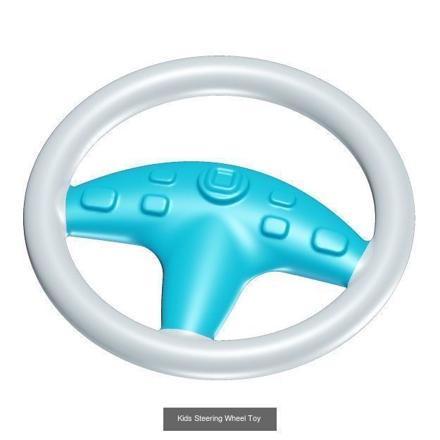 SMART KIDS VEHICLE PARTS EDUCATIONAL PACK 3D Model Collection_6