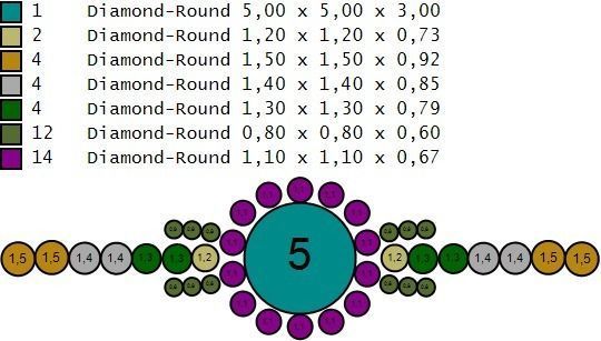 Woman Solitaire Ring 1062 3D print model_8