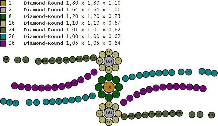 Woman Solitaire Ring 1071 3D print model_7