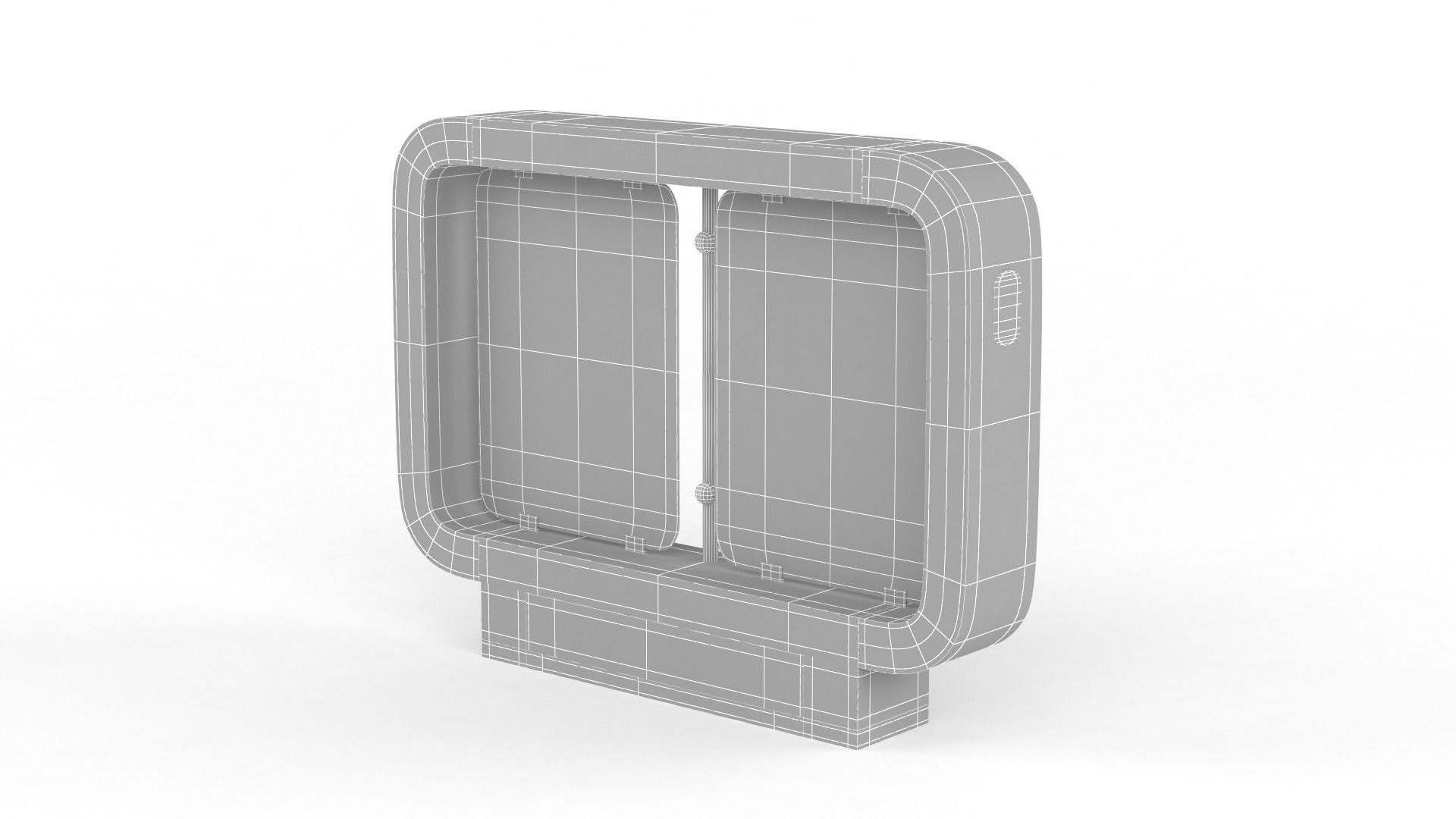 Turnstile Gate 3D model_12