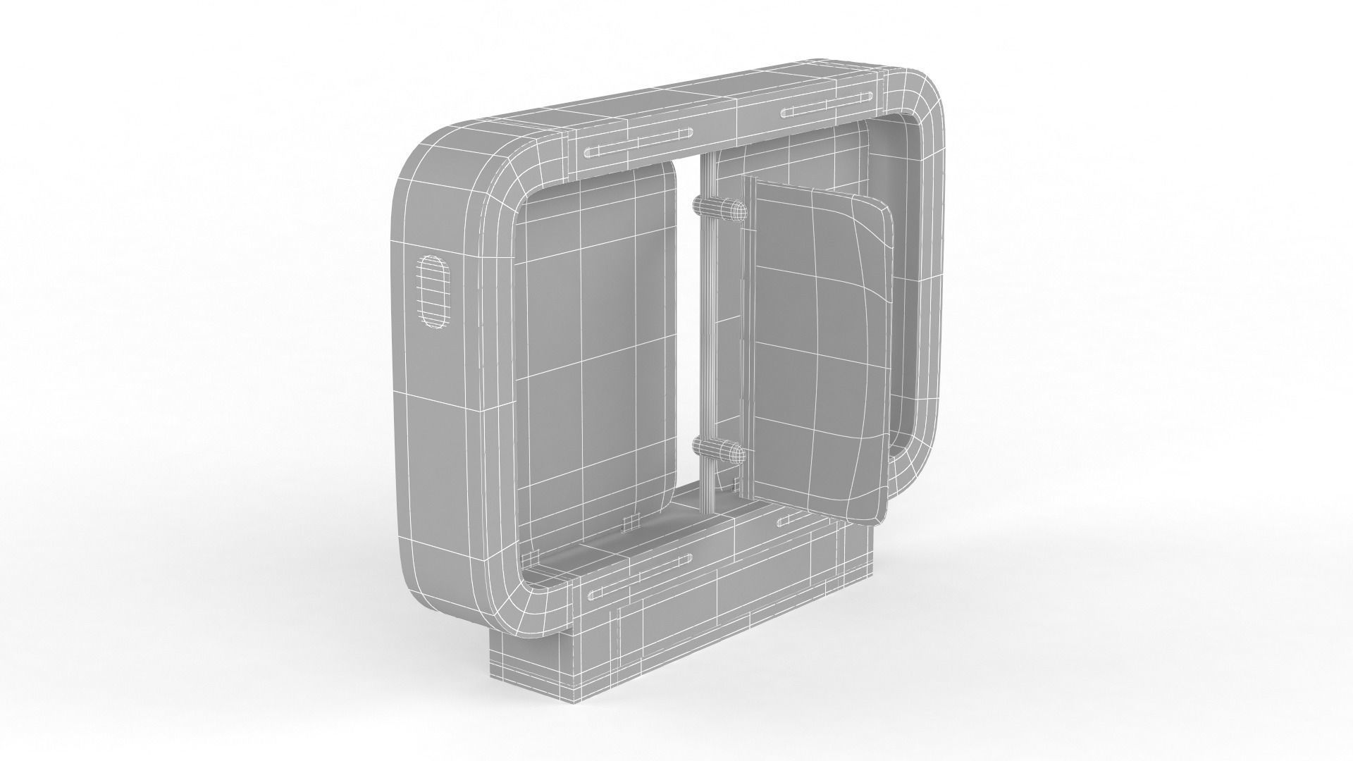 Turnstile Gate 3D model_11