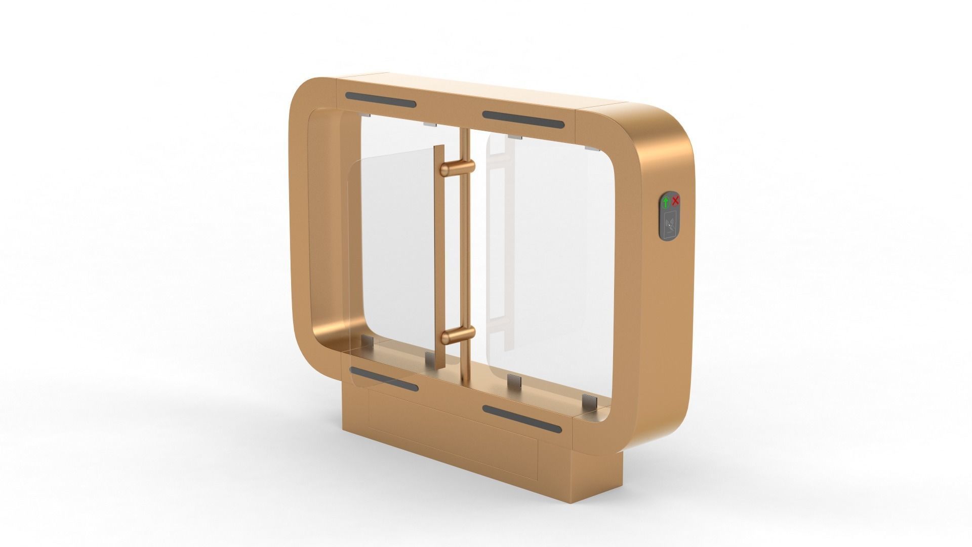 Turnstile Gate 3D model_2