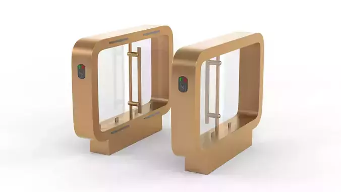 Turnstile Gate 3D model