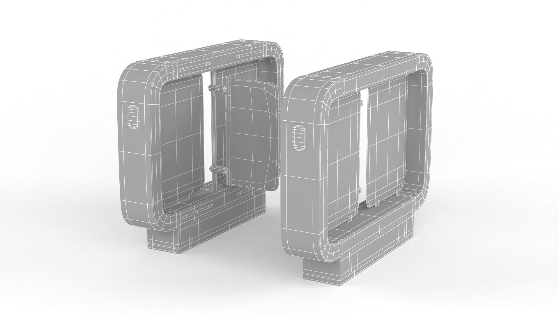 Turnstile Gate 3D model_7