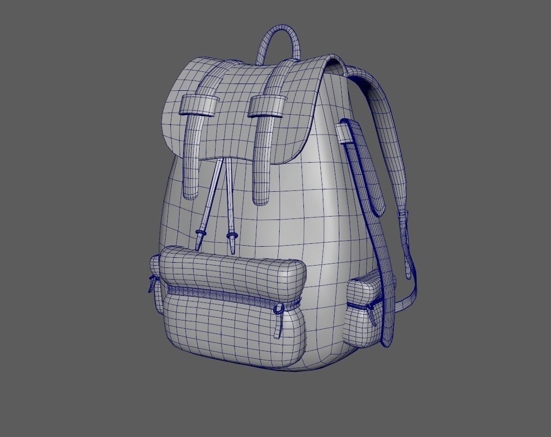 bag 3d model  3D model_2