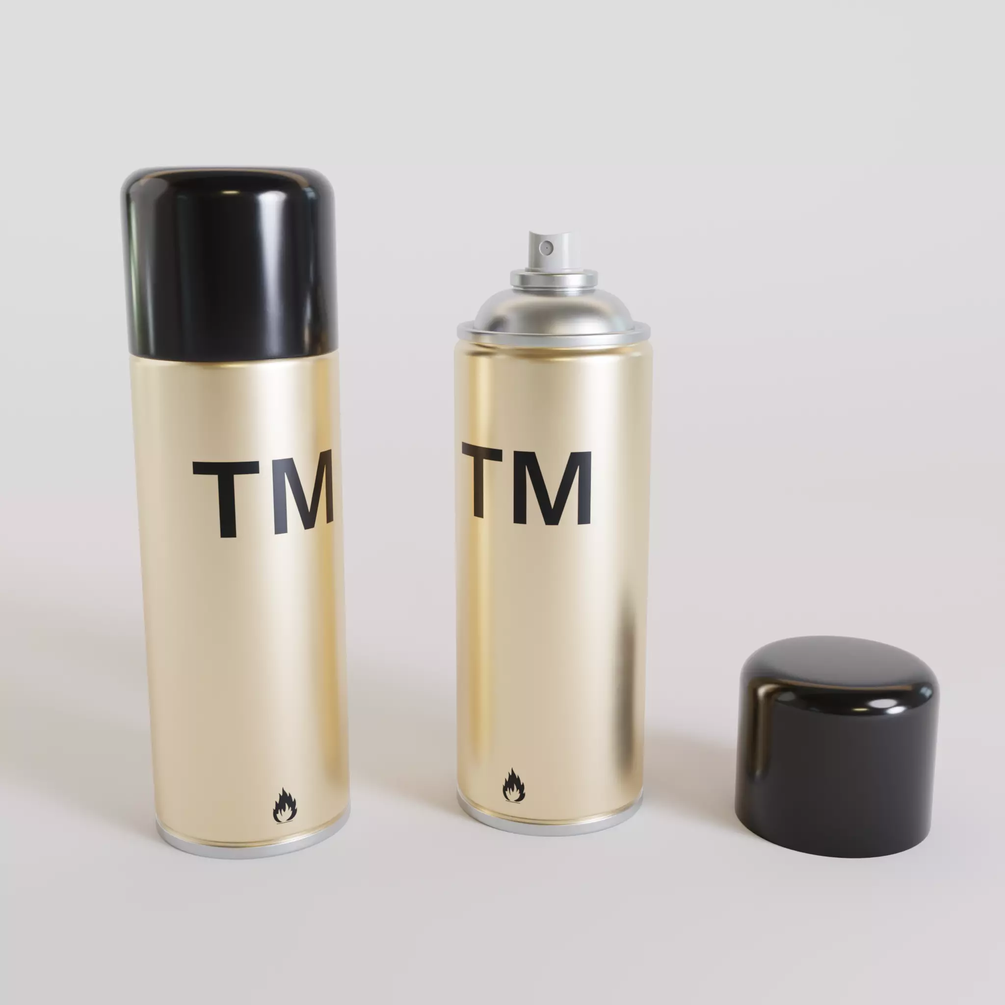 Spray Can 3D model_0
