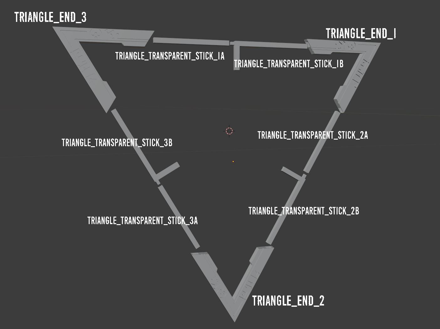 Genshin Impact - Candace shield - led strips support 3D print model_21