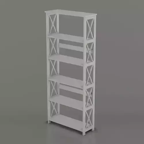 Bookcase rack Provence style