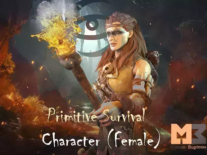 Primitive  Survival Character 02 
