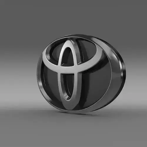 Toyota Motors Logo 3D model