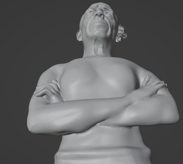Pablo Picasso 3D print model_12