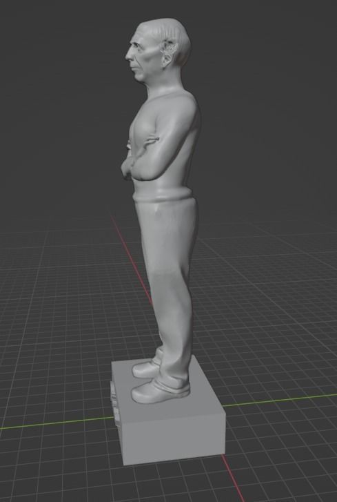 Pablo Picasso 3D print model_6