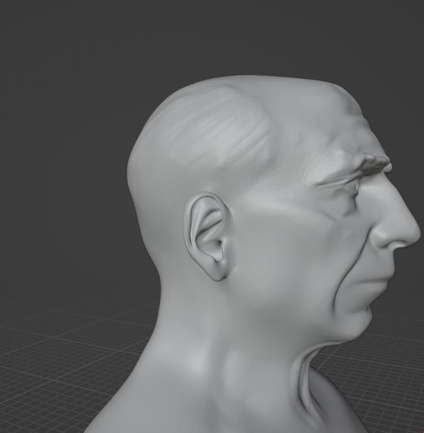 Pablo Picasso 3D print model_20