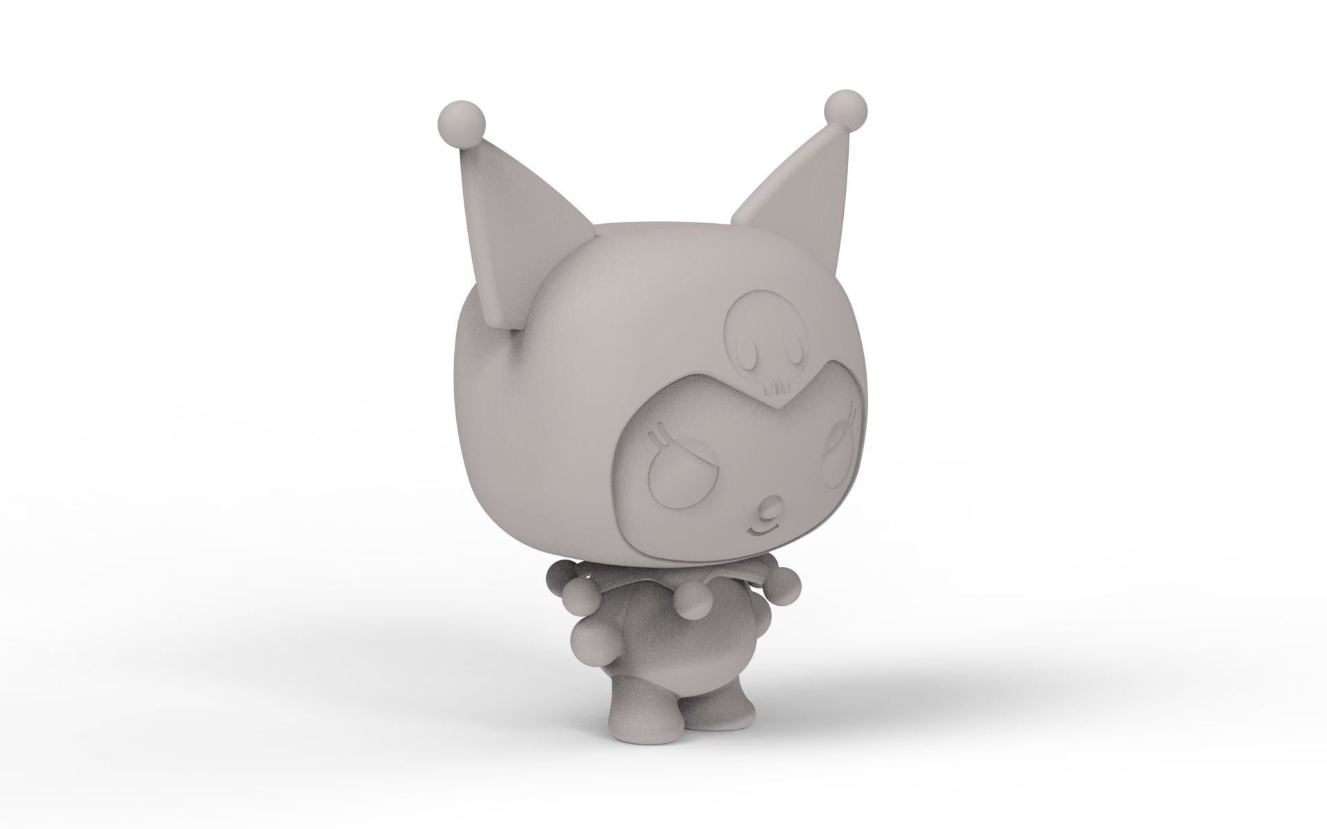 Kuromi 3D print model_2